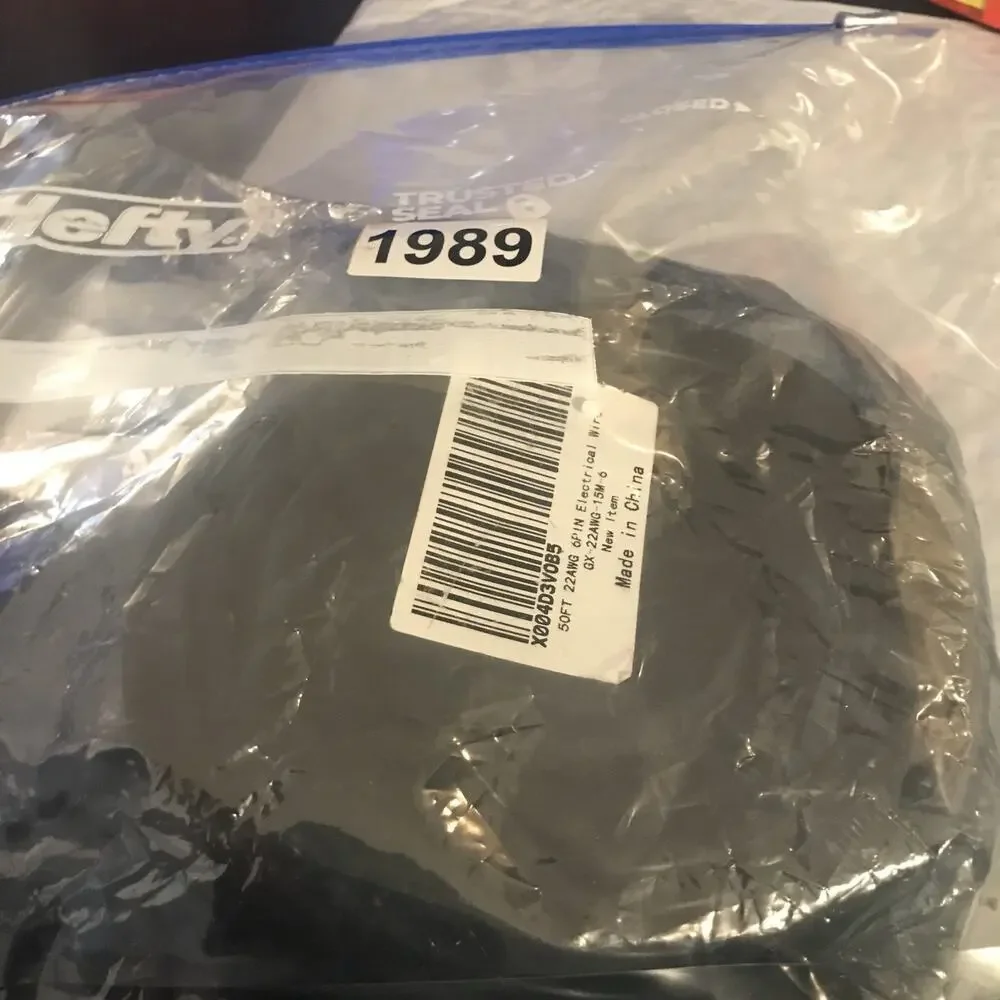 50 ft 22awg 6pin electrical wire